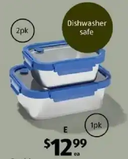ALDI Stainless Steel Food Containers offer