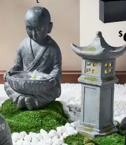 ALDI Buddha Bird Bath or Solar Pagoda offer