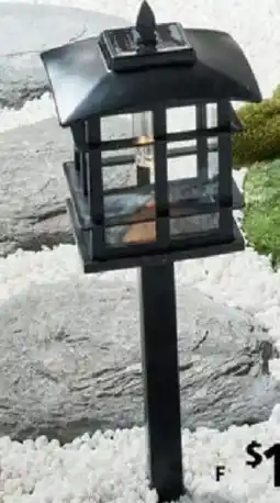 ALDI Zen Garden Solar Lanterns offer