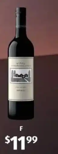 ALDI Wynns Coonawarra Shiraz 2023 offer