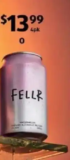 ALDI Fellr Watermelon Seltzer offer