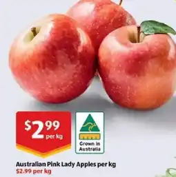 ALDI Australian Pink Lady Apples offer