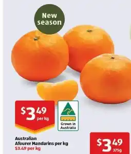 ALDI Afourer Mandarins offer