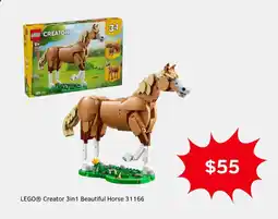Target LEGO Creator 3in1 Beautiful Horse offer