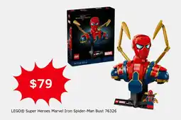 Target Super Heroes Marvel Iron Spider Man offer