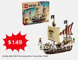 Target one piece the going merry pirate ship offer