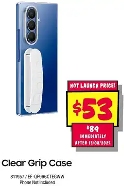 JB Hi-Fi Clear Grip Case offer