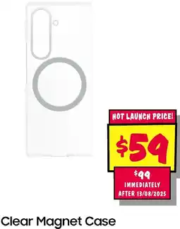 JB Hi-Fi Clear Magnet Case offer