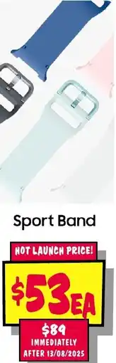 JB Hi-Fi Sport Band offer