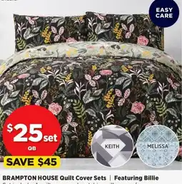 Spotlight Brampton house quilt cover sets offer