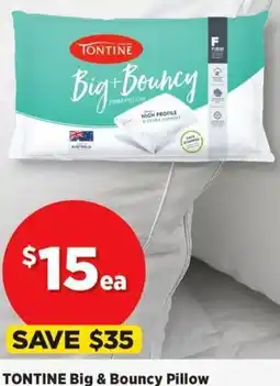 Spotlight TONTINE Big & Bouncy Pillow offer