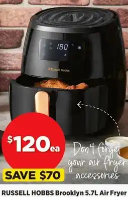Spotlight Russell Hobbs Brooklyn Air Fryer offer