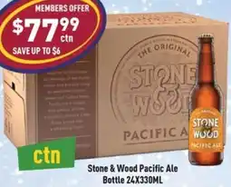 Liquor Legends Stone & Wood Pacific Ale Bottle offer