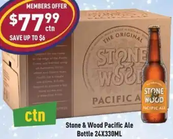 Liquor Legends Stone & Wood Pacific Ale Bottle offer