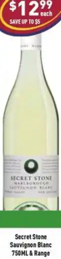 Liquor Legends Secret Stone Sauvignon Blanc & Range offer