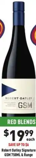 Liquor Legends Robert Oatley Signature GSM & Range offer