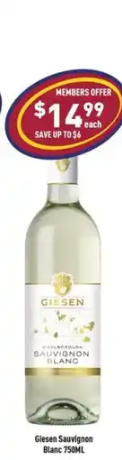 Liquor Legends Giesen Sauvignon Blanc offer