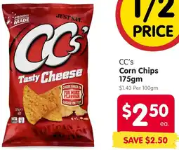 Spar CC's Corn Chips offer