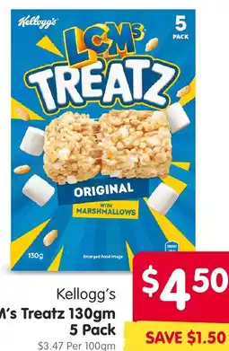 Spar Kellogg's LCM's Treatz offer