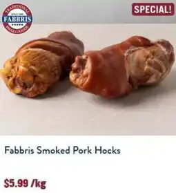Tasman Butchers Fabbris Smoked Pork Hocks offer