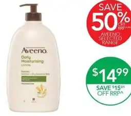 Terry White Aveeno Daily Moisturising Body Lotion offer