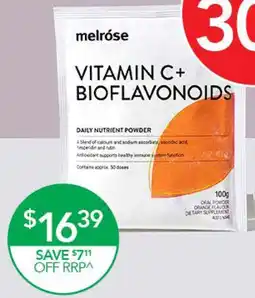 Terry White Vitamin C+ Bioflavonoids offer