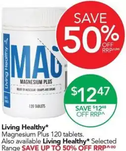 Terry White Living Healthy Magnesium Plus offer