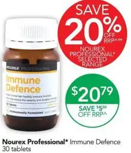 Terry White Nourex Professional Immune Defence offer