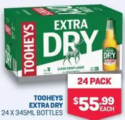 Bottlemart TOOHEYS EXTRA DRY offer
