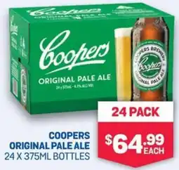 Bottlemart Coopers original pale ale offer