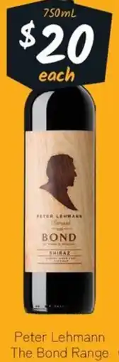 Cellarbrations Peter Lehmann The Bond offer