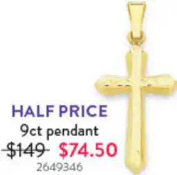 Goldmark 9ct pendant offer