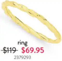 Goldmark ring offer