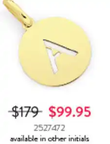 Goldmark Pendant offer