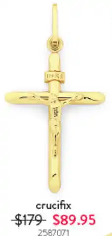 Goldmark crucifix offer
