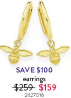 Goldmark earrings offer