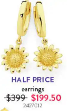 Goldmark earrings offer