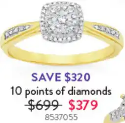 Goldmark 10 points of diamonds offer