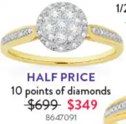Goldmark 10 points of diamonds offer