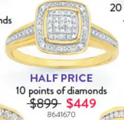 Goldmark 10 points of diamonds offer