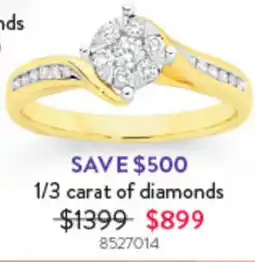 Goldmark 1/3 carat of diamonds offer