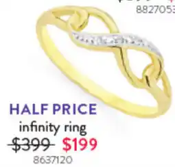 Goldmark infinity ring offer