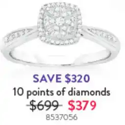 Goldmark 10 points of diamonds offer