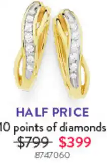 Goldmark 10 points of diamonds offer