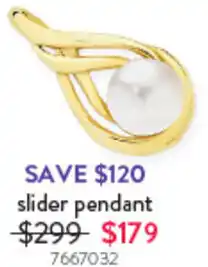 Goldmark slider pendant offer