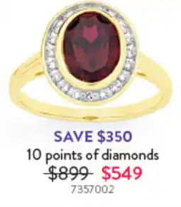 Goldmark 10 points of diamonds offer