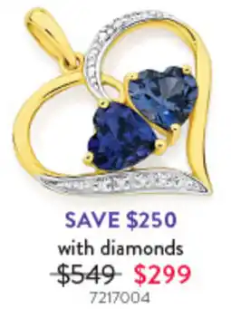 Goldmark Pendant with Diamond offer