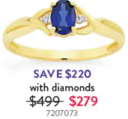 Goldmark Ring with diamond offer