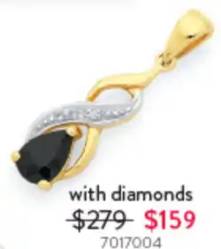Goldmark Pendant with diamond offer