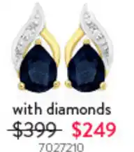 Goldmark Earrings with diamond offer